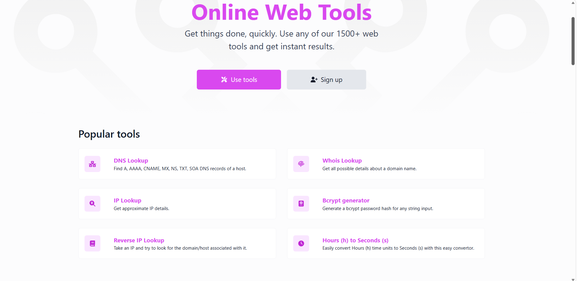 LOFAQ Tools - 1,500+ Web Utility Tools